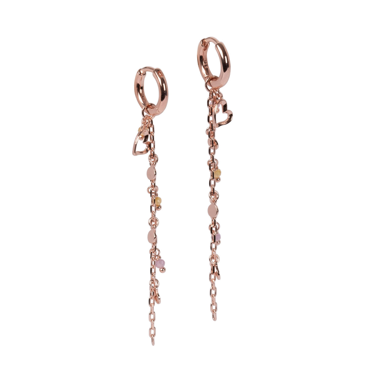 MyaMoon Helena♡ Earrings - Rose Gold and Silver