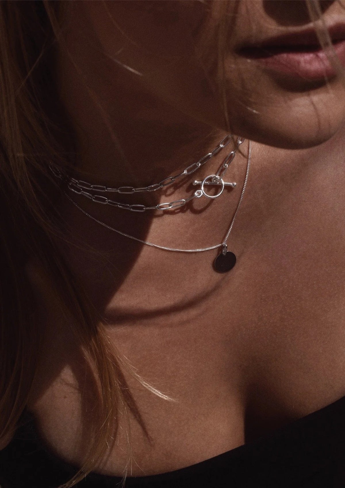 NO MORE Paper Clip Choker - Silver, photo 3