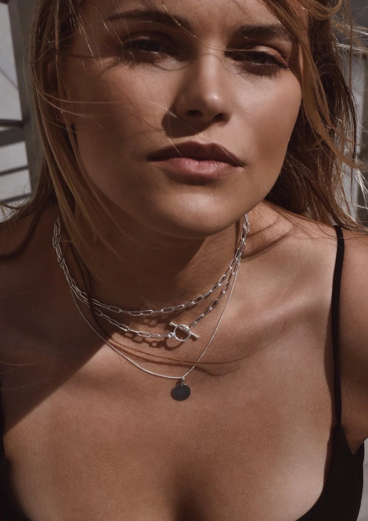 NO MORE Paper Clip Choker - Silver, photo 4
